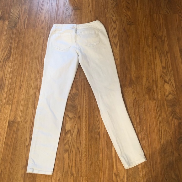 Vintage Reunion White distressed ripped jeans - Picture 3 of 6